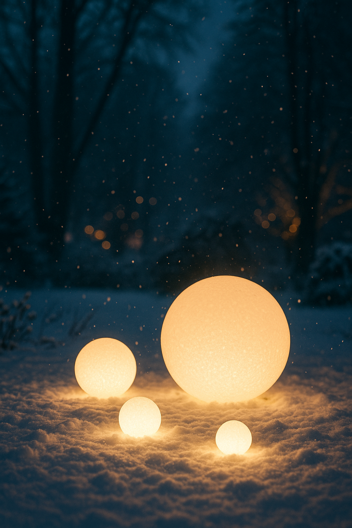 Glowing Light Balls – Leuchtkugeln in verschiedenen Größen