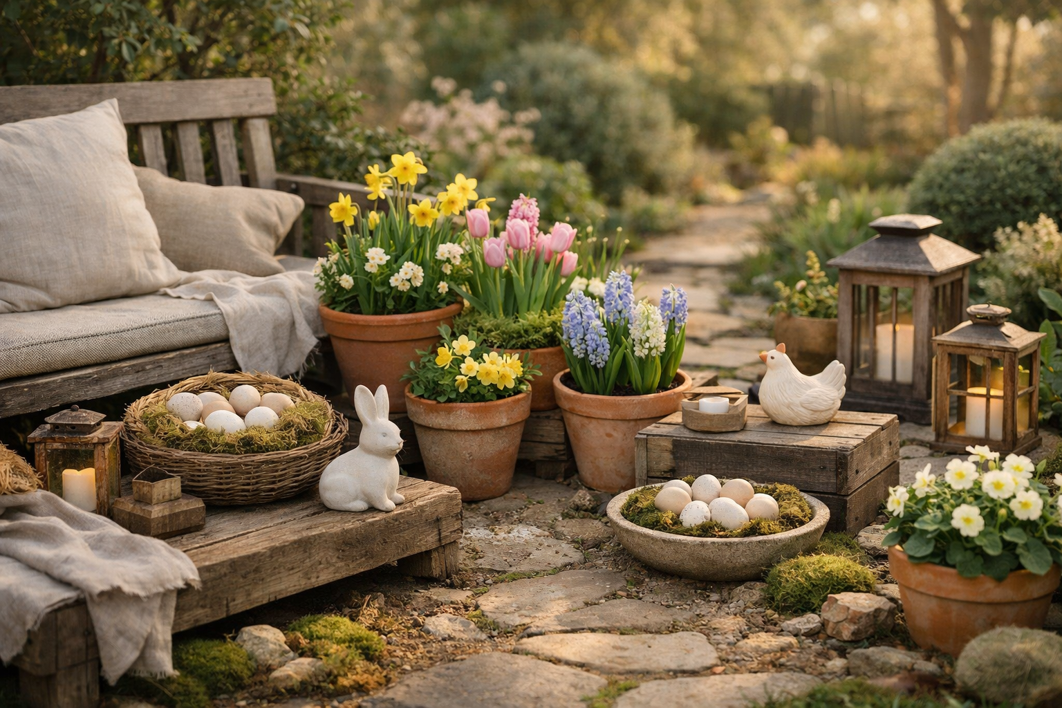 Die besten 3 Osterdeko Garten Ideen die deinen Garten sofort verwandeln Die besten 3 Osterdeko Garten Ideen die deinen Garten sofort verwandeln