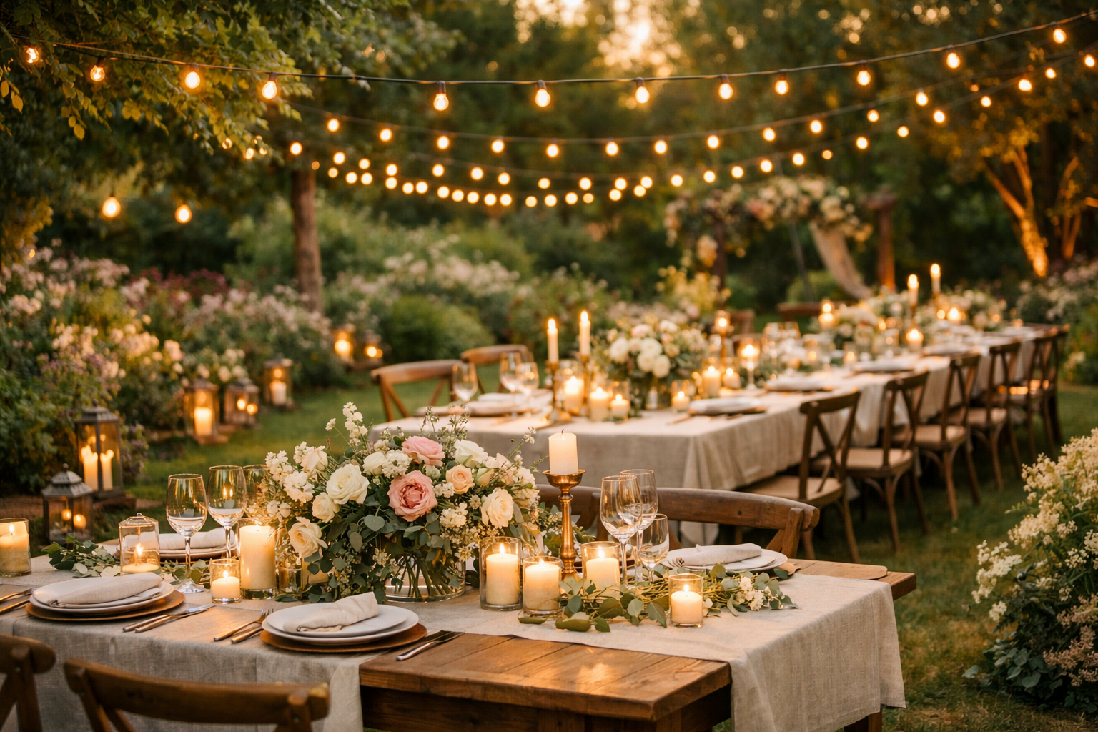 Die besten Gartenparty Hochzeit Ideen die jede Feier unvergesslich machen