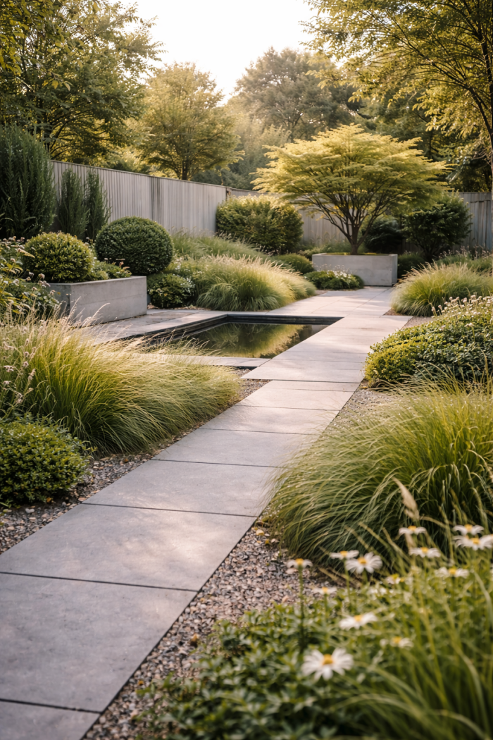Garten Aesthetic Platz 2 Der moderne Minimal Garden