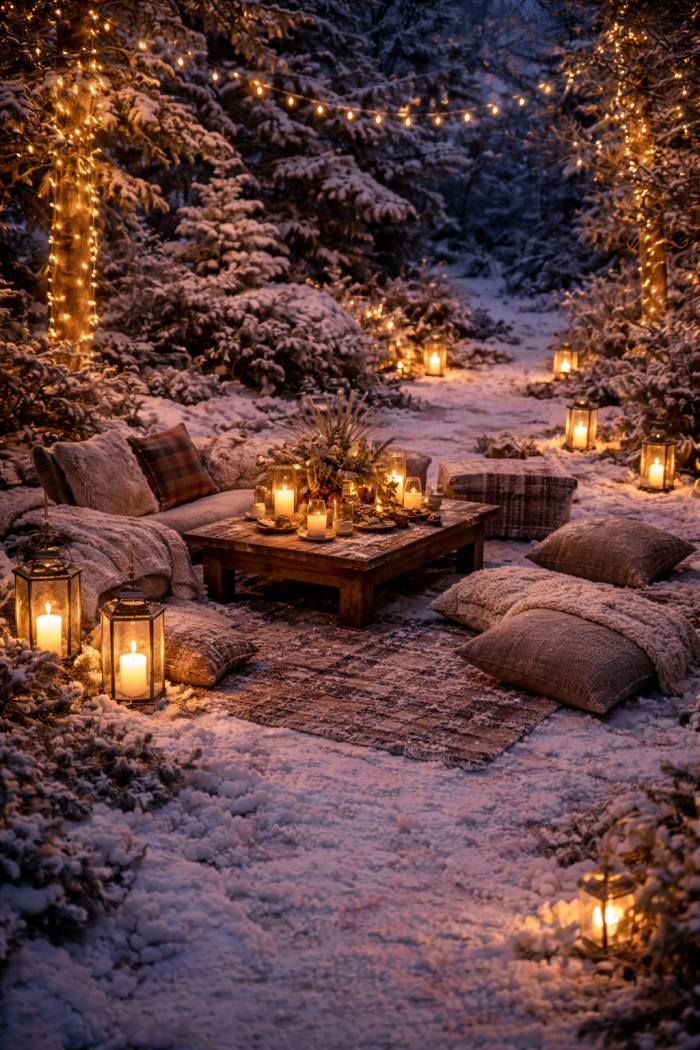 Gartenparty Idee 3 Die abendliche Gartenparty mit Lichterzauber