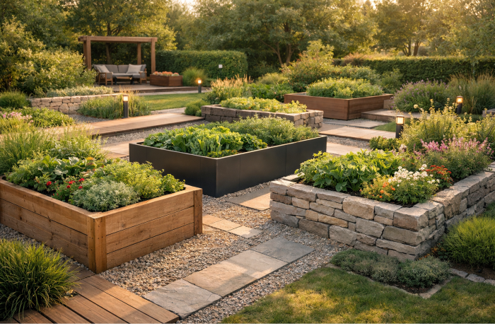 Hochbeete Gartengestaltung Die besten 3 Ideen für einen Garten der wirklich wirkt