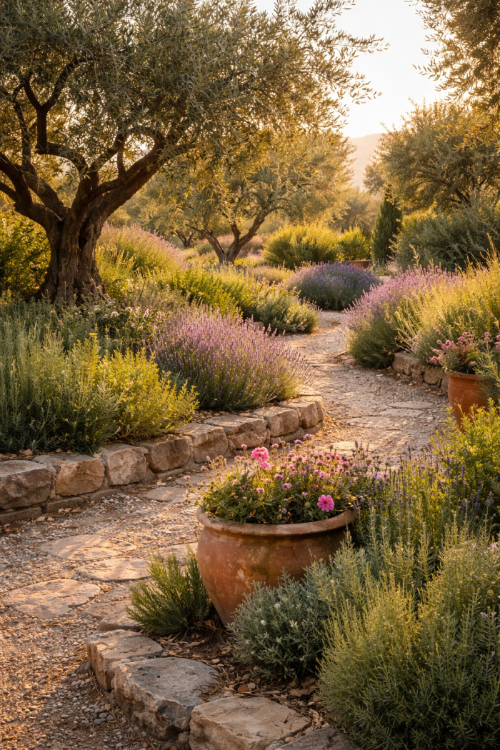 Platz 1 Mediterraner Garten mit Pflanzen die Urlaubsgefühle wecken