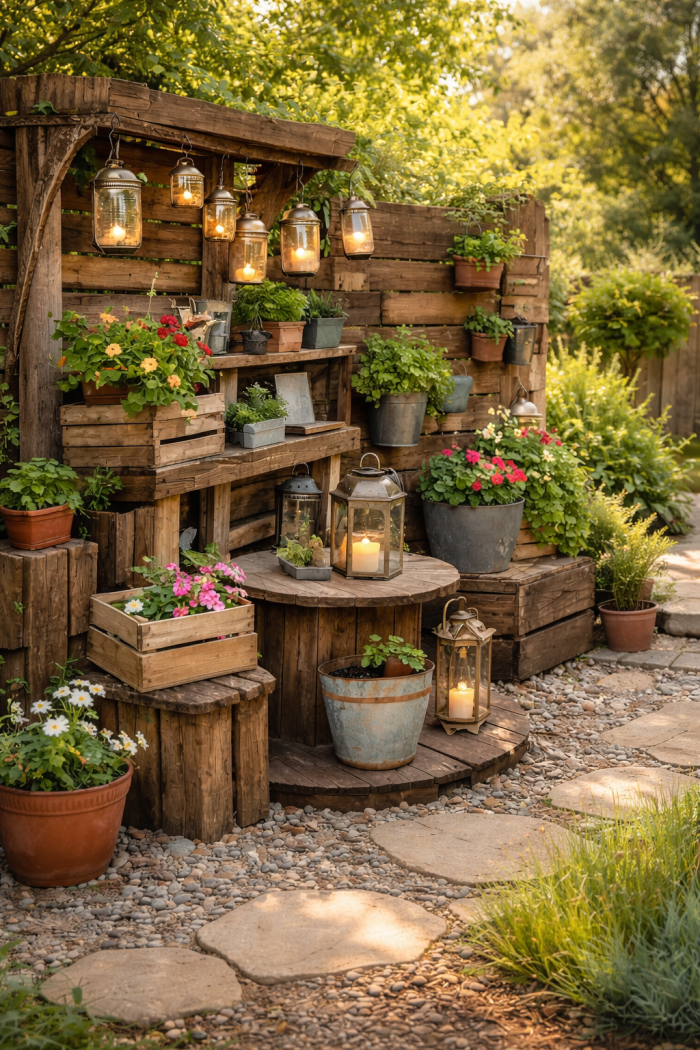 Platz 1 kreative Garten Ideen mit DIY Dekoration und Upcycling