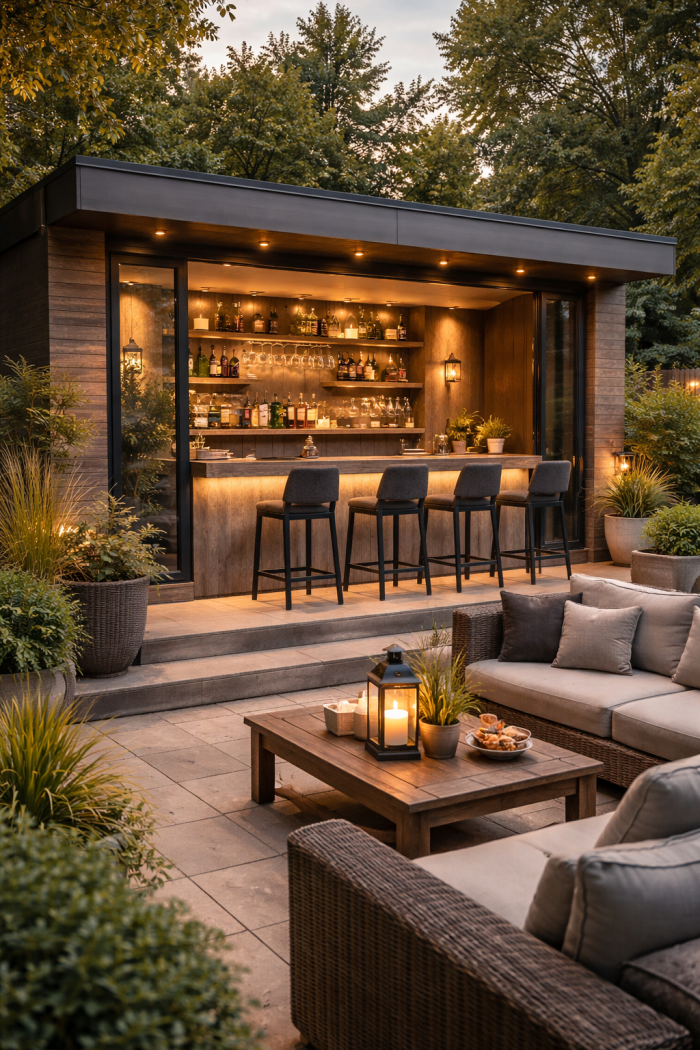 Die besten Gartenhaus Bar Ideen die jeden Garten zur Partyzone machen ...