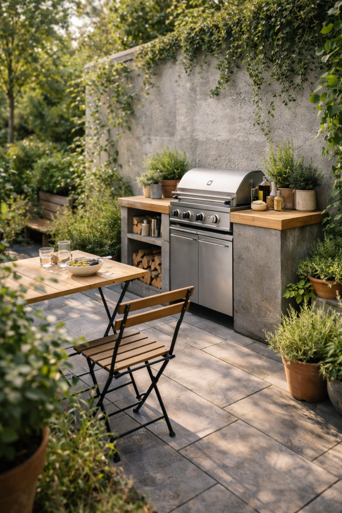 Platz 2 Kompakte Garten Küche für kleine Gärten und Terrassen