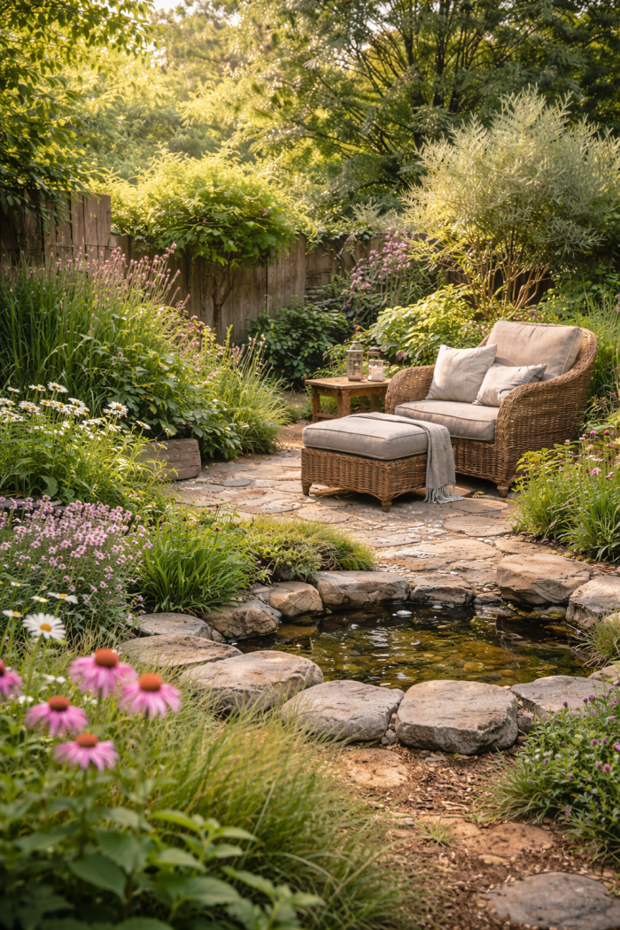 Platz 3 kreative Garten Ideen für natürliche und entspannte Wohlfühlgärten