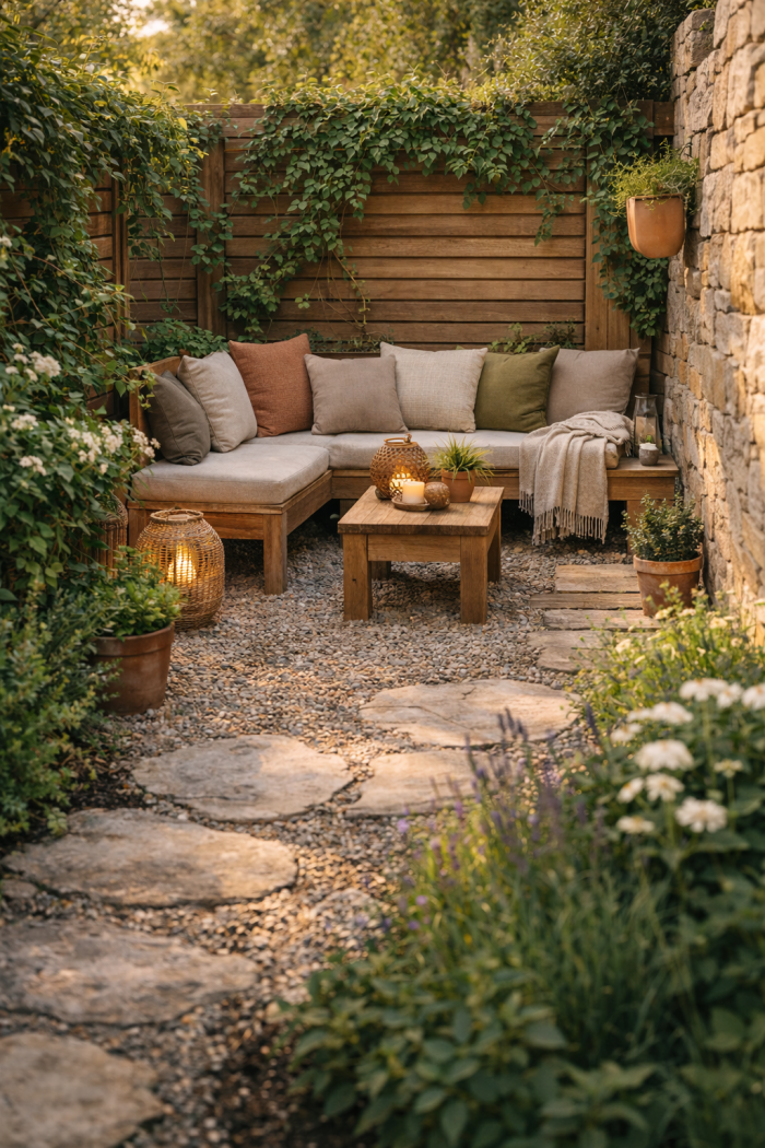 Platz 3 – Die kleine sitzecken garten für begrenzte Flächen