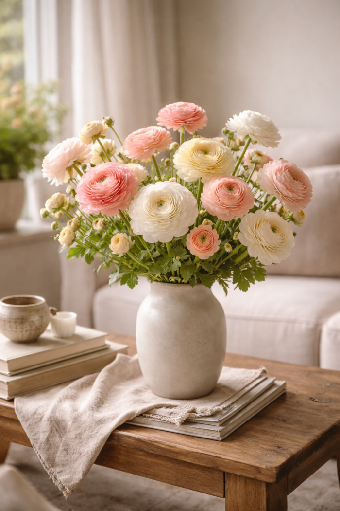 Platz 1 Ranunkeln als Schnittblumen für dein Zuhause
