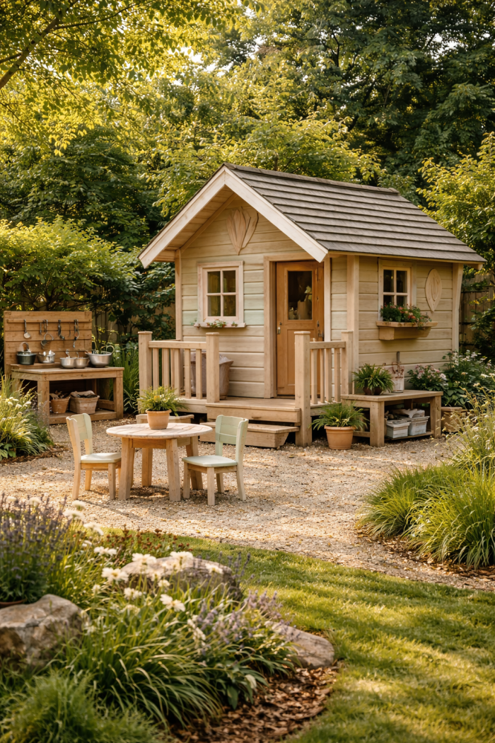 Platz 2 Kreative Spielhaus Spielecke Garten