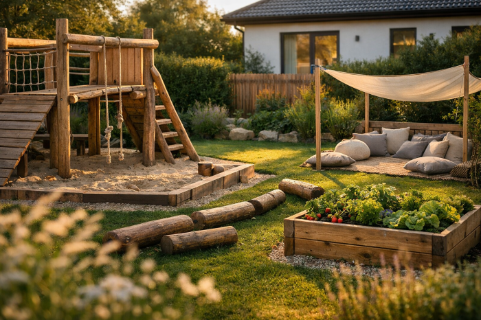 Die 3 besten Garten Kinderbereich Ideen die jedes Familienparadies sofort verwandeln