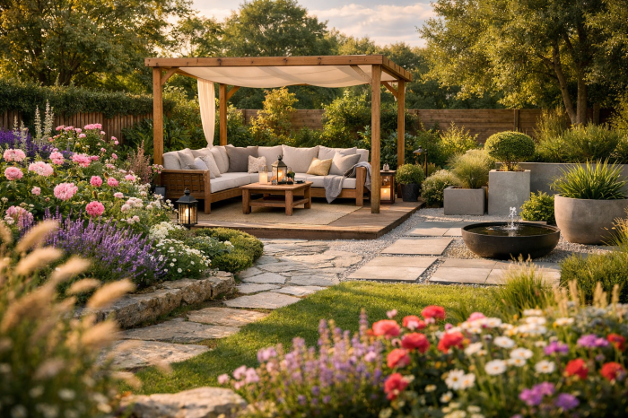 Die 3 besten Gartengestaltung Ideen die deinen Garten in ein traumhaftes Outdoor Paradies verwandeln