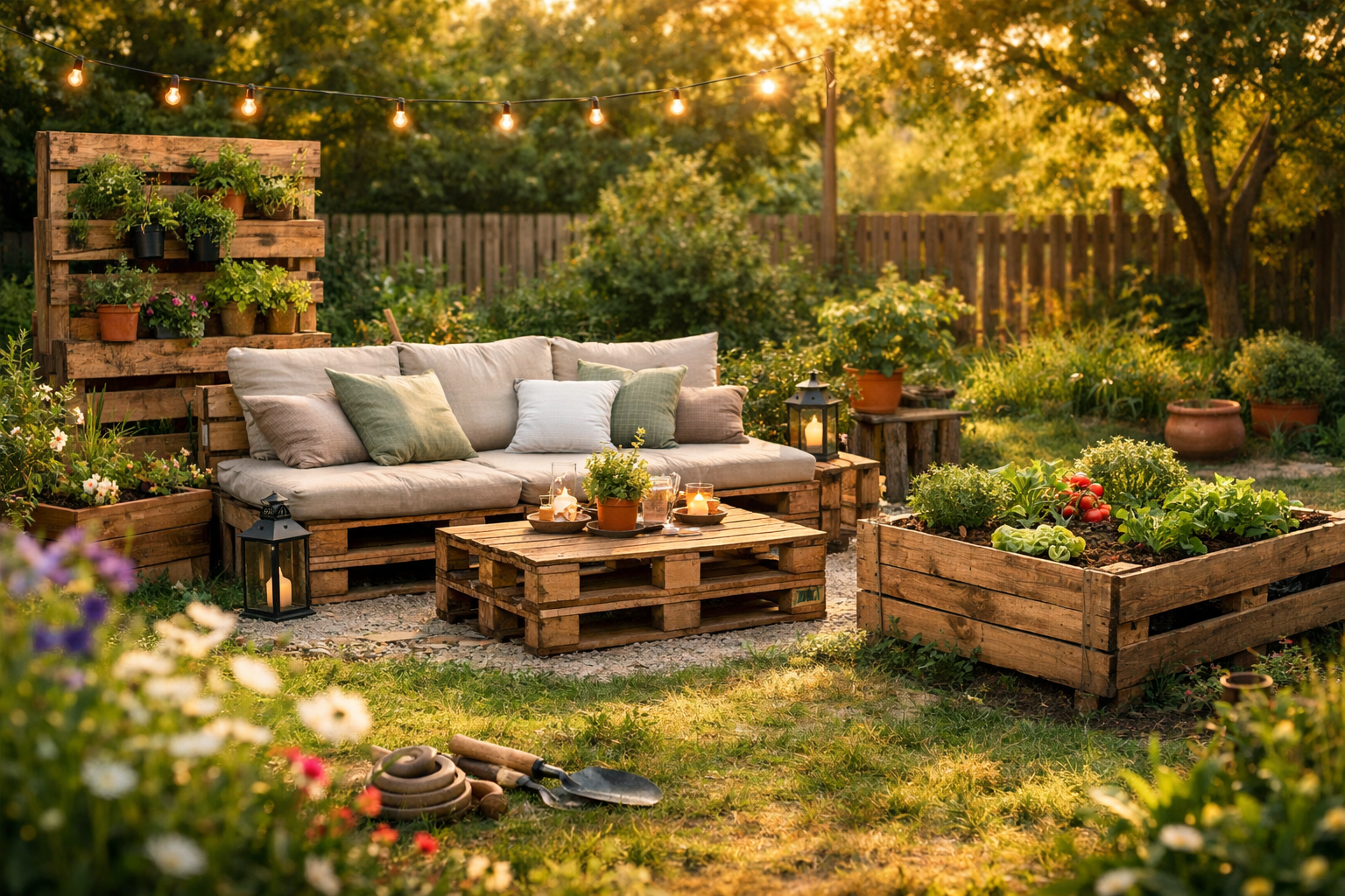 Die 3 besten Paletten Ideen Garten die deinen Außenbereich sofort verwandeln Die 3 besten Paletten Ideen Garten die deinen Außenbereich sofort verwandeln