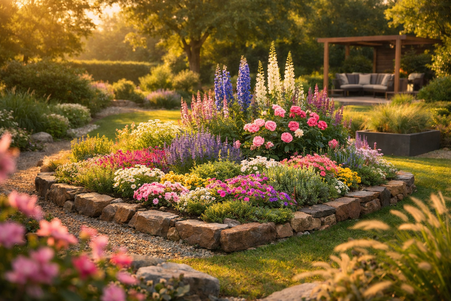 Die 3 besten blumenbeet gestalten Ideen die deinen Garten sofort verwandeln Die 3 besten blumenbeet gestalten Ideen die deinen Garten sofort verwandeln