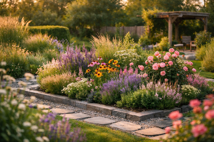 Die 3 besten staudenbeete ideen die deinen Garten sofort in ein Blütenparadies verwandeln