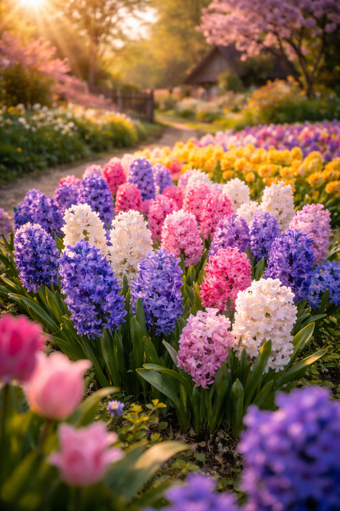 Platz 3 frühlingsblumen Liebling Hyazinthen für Duft und intensive Farben