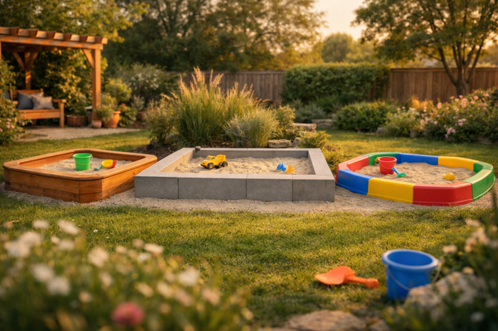 Die 3 besten Sandkasten Umrandung Ideen die deinen Garten sofort verwandeln
