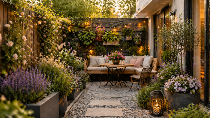 Die 3 besten kleiner garten ideen die selbst winzige Flächen traumhaft verwandeln