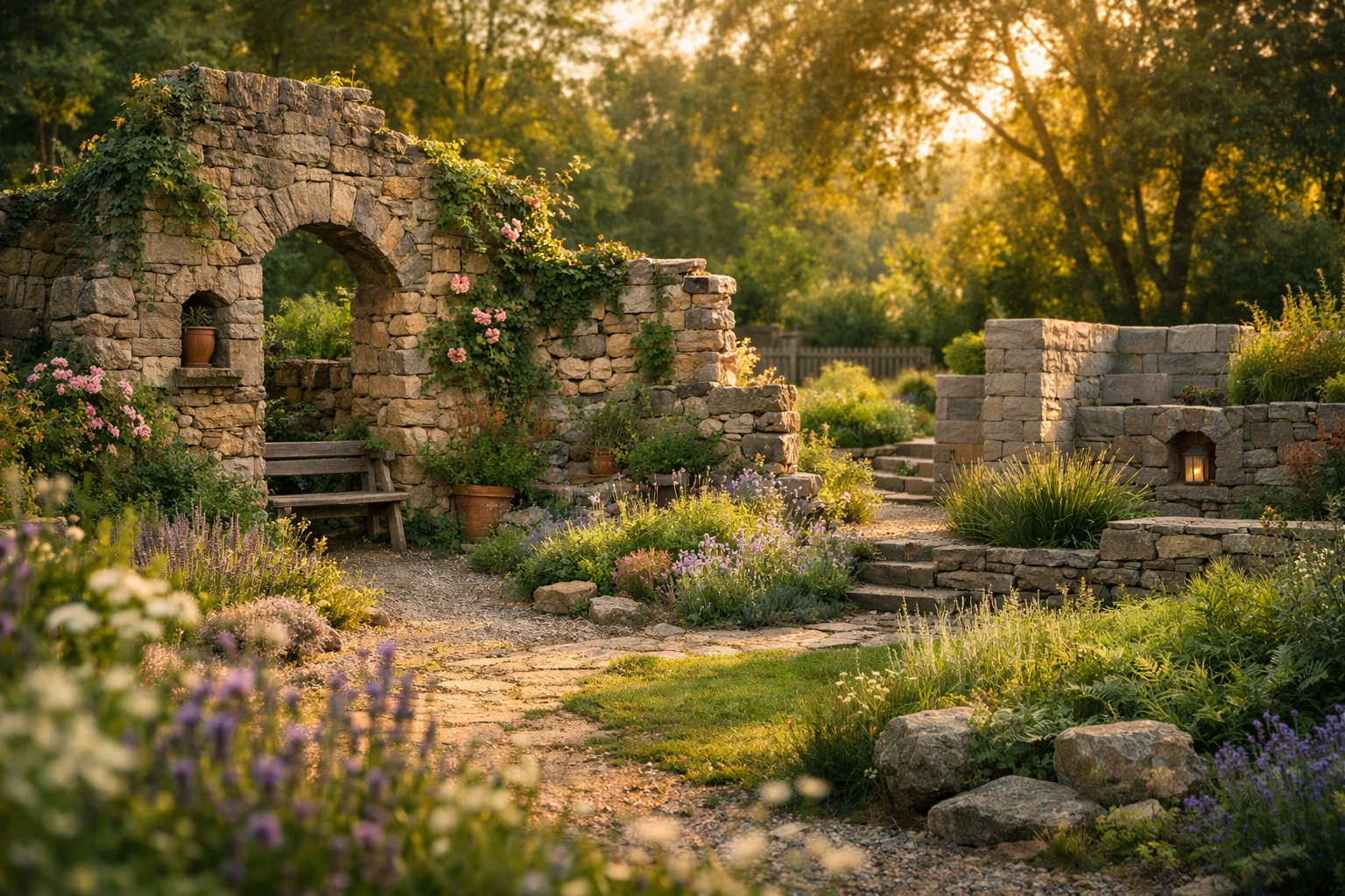 Die 3 besten ruinenmauer garten Ideen die deinen Garten sofort wie ein verwunschener Traum wirken lassen