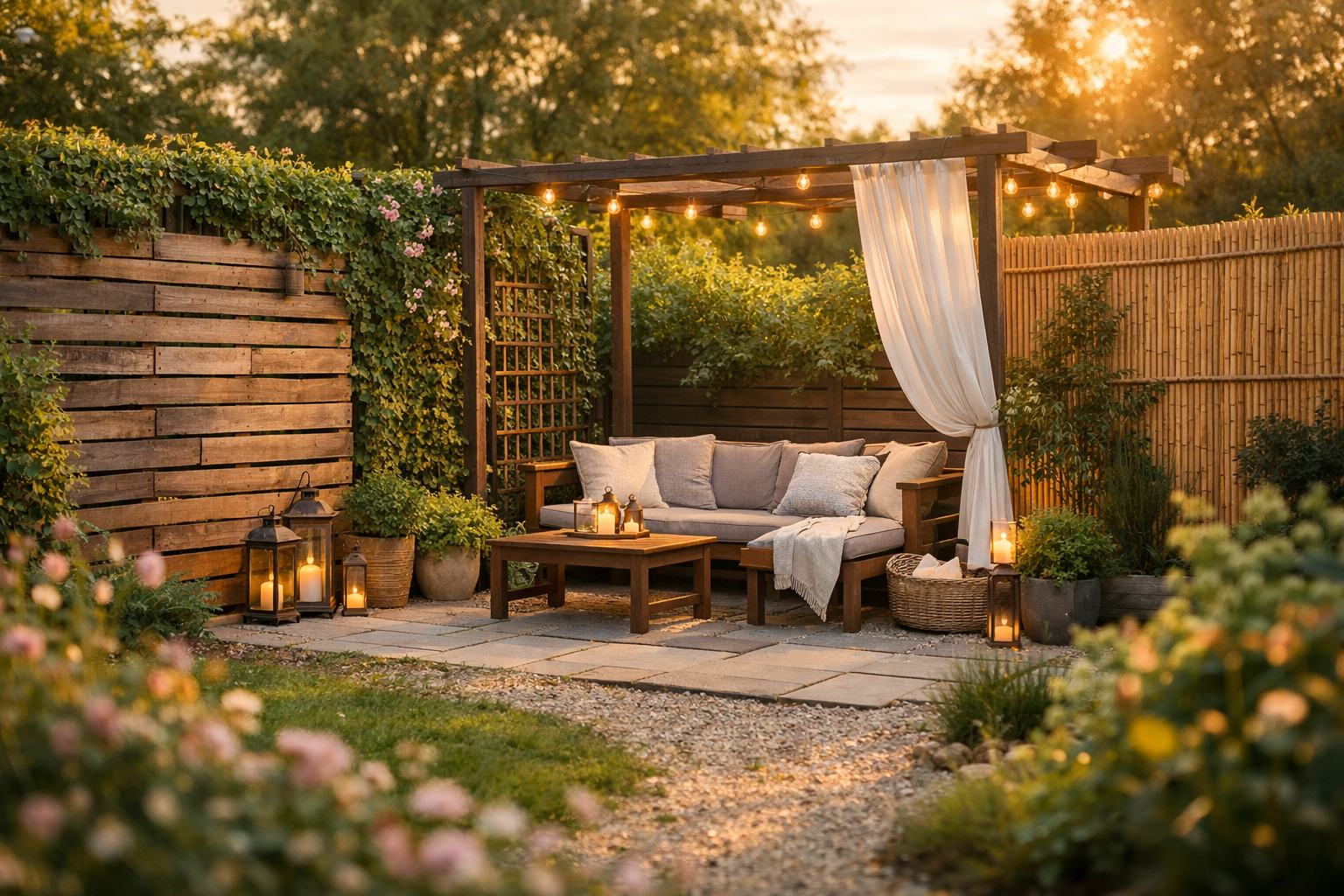 Die 3 besten sichtschutz garten ideen günstig die deinen Garten sofort verwandeln Die 3 besten sichtschutz garten ideen günstig die deinen Garten sofort verwandeln