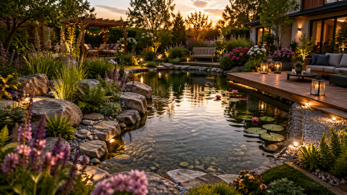 Die 3 besten teichrand gestalten Ideen die jeden Garten sofort verwandeln