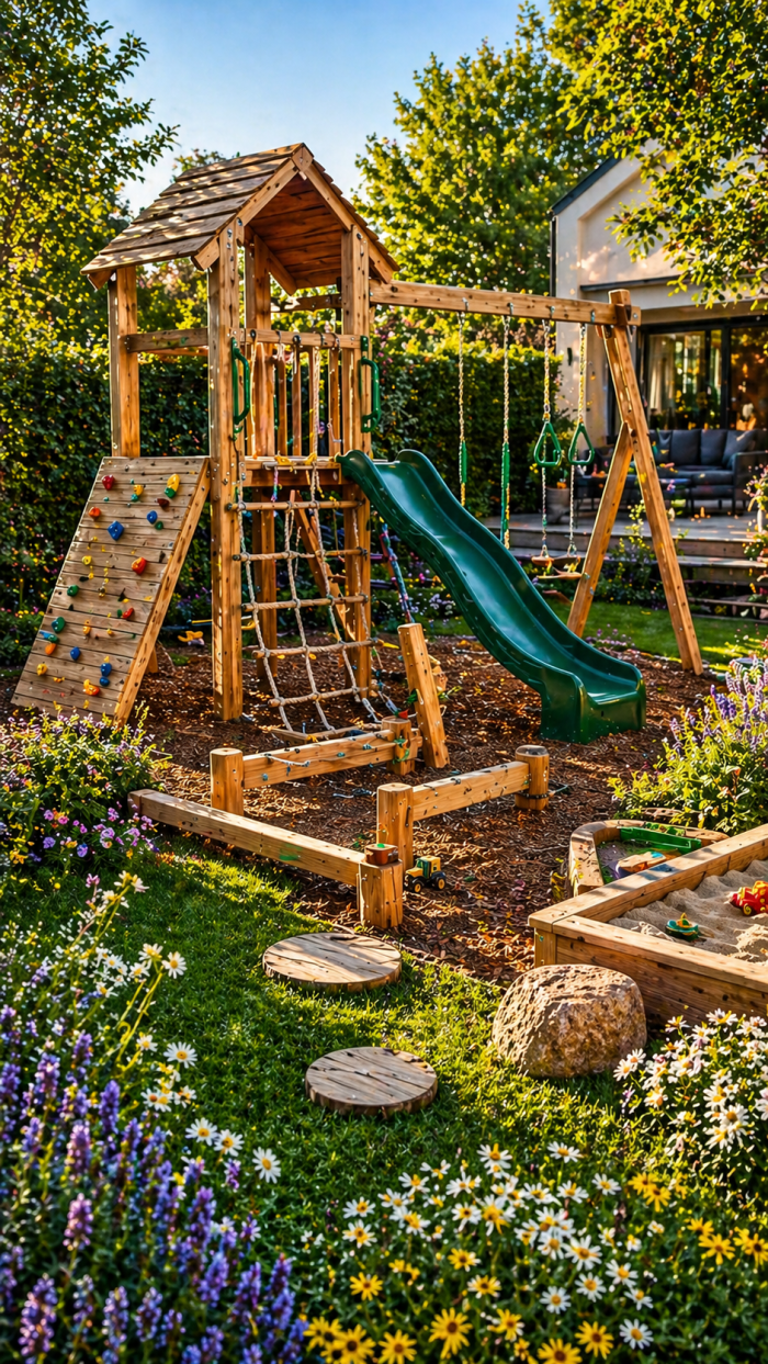 Platz 1 Abenteuer Spielbereich für aktive Kinder 