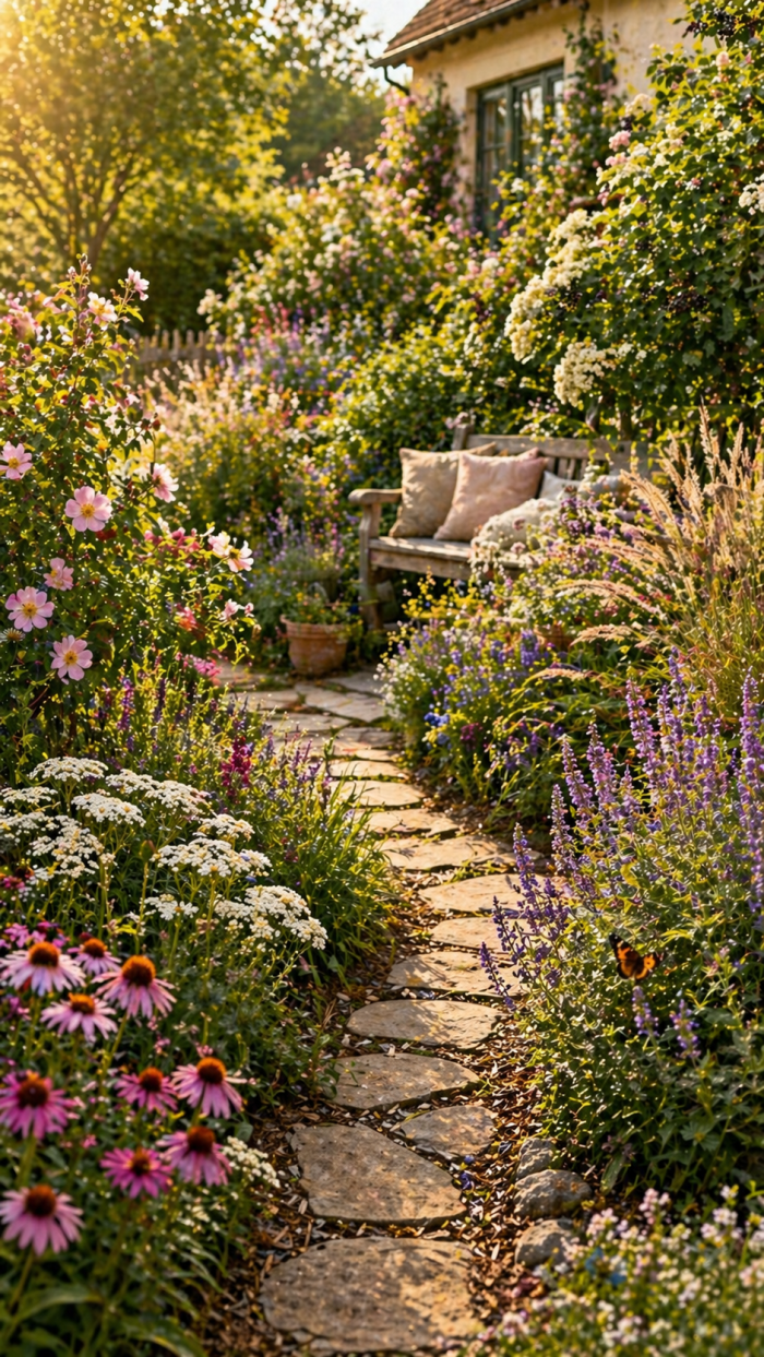 Platz 2 Naturnaher garten ideen mit heimischen Pflanzen