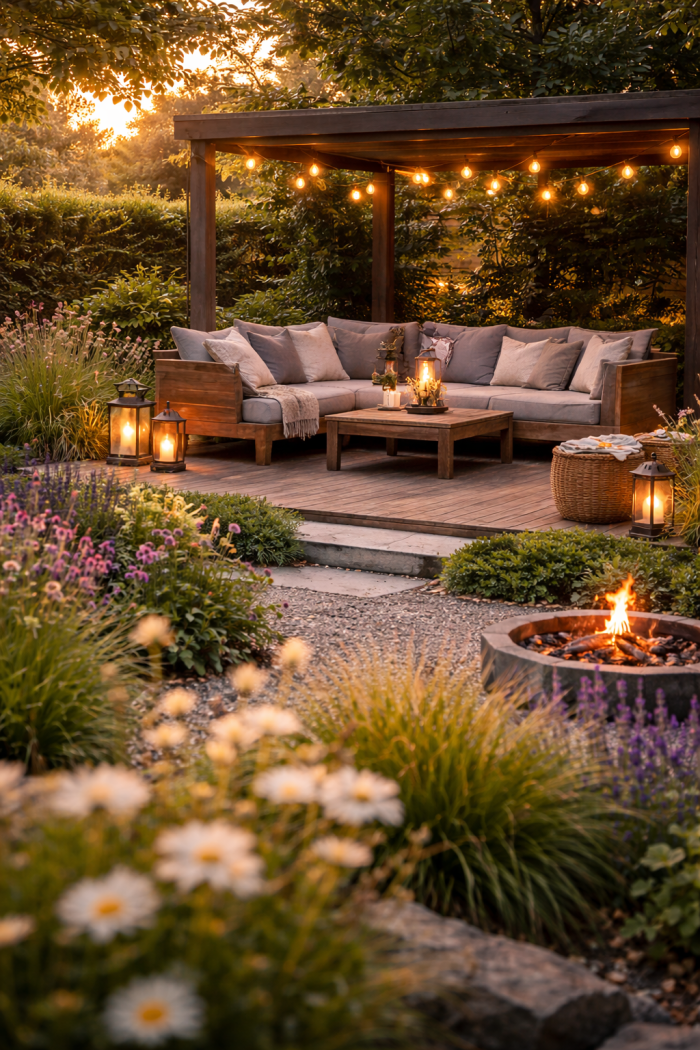 Platz 3 Gemütliche Garten Gestaltung für maximale Entspannung