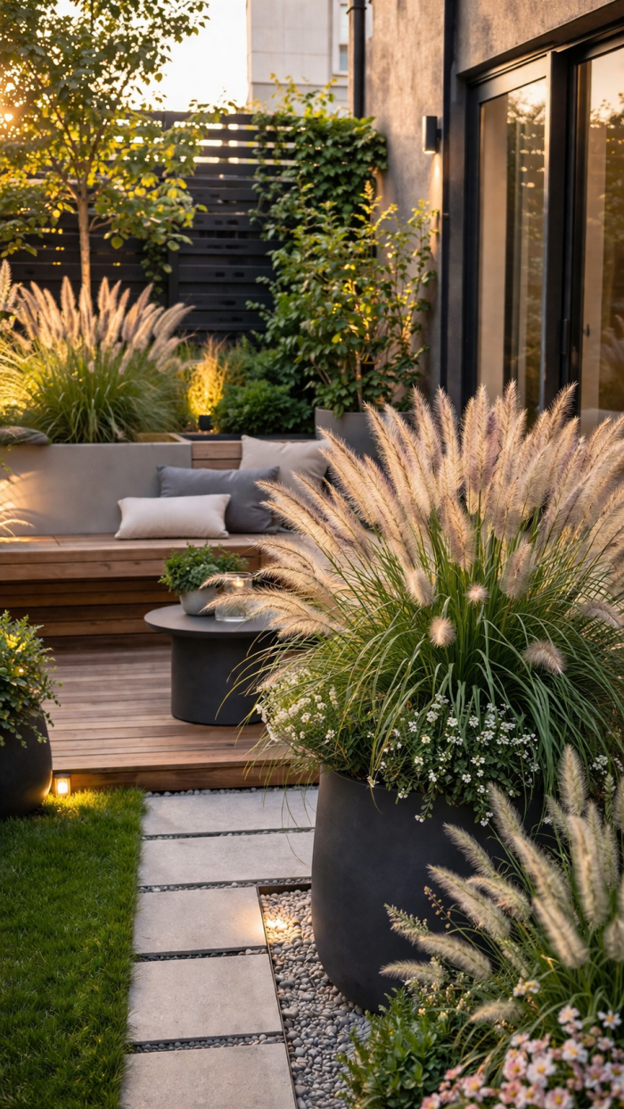 Platz 3 Pflegeleichter lampenputzergras garten für kleine Flächen