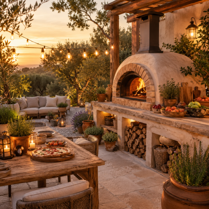 Die 3 besten Holzbackofen Garten Ideen für eine traumhafte Outdoor Küche