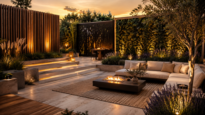 Die 3 schönsten sichtschutzwand garten modern Ideen die jeden Garten luxuriös wirken lassen