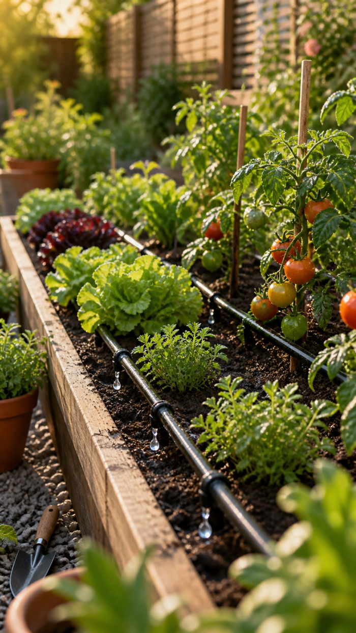 Platz 1 Bewässerungssystem Garten mit Tropfbewässerung für maximale Effizienz 