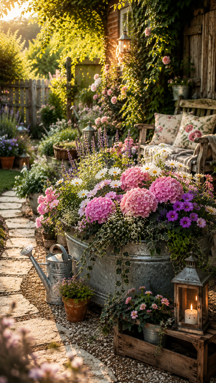 Platz 1 Romantische Blumeninsel mit Vintage Flair