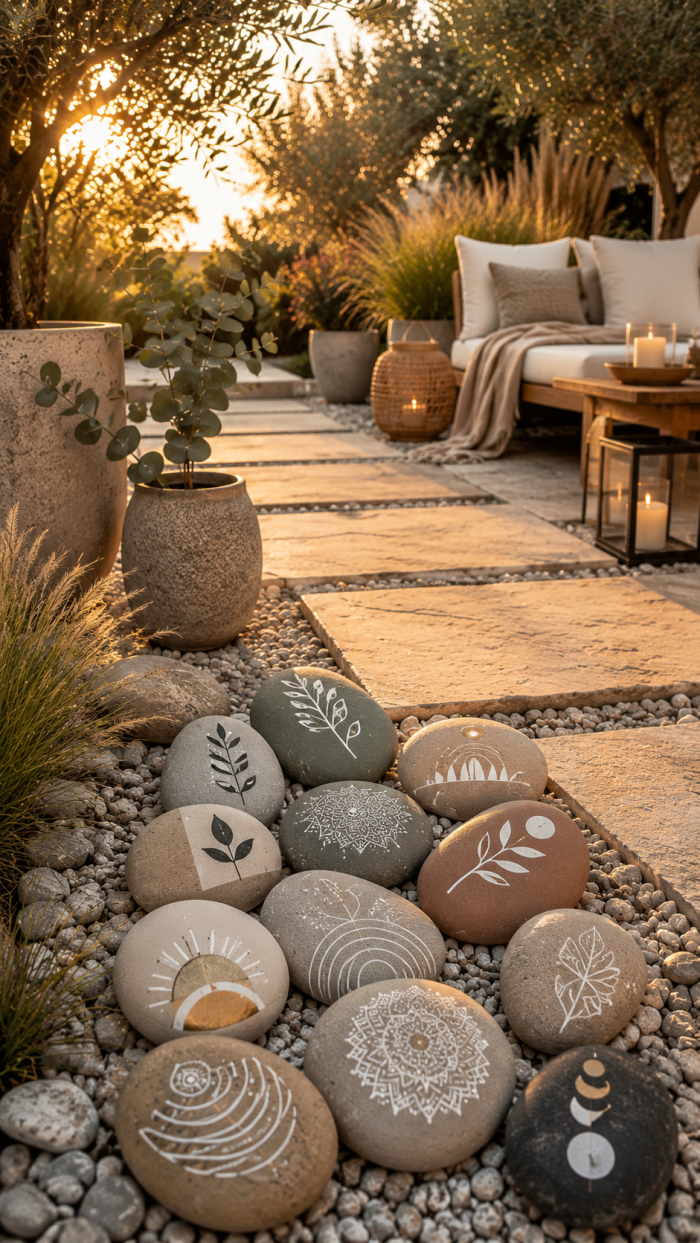 Platz 2 Moderne Minimalismus Ideen für steine bemalen garten