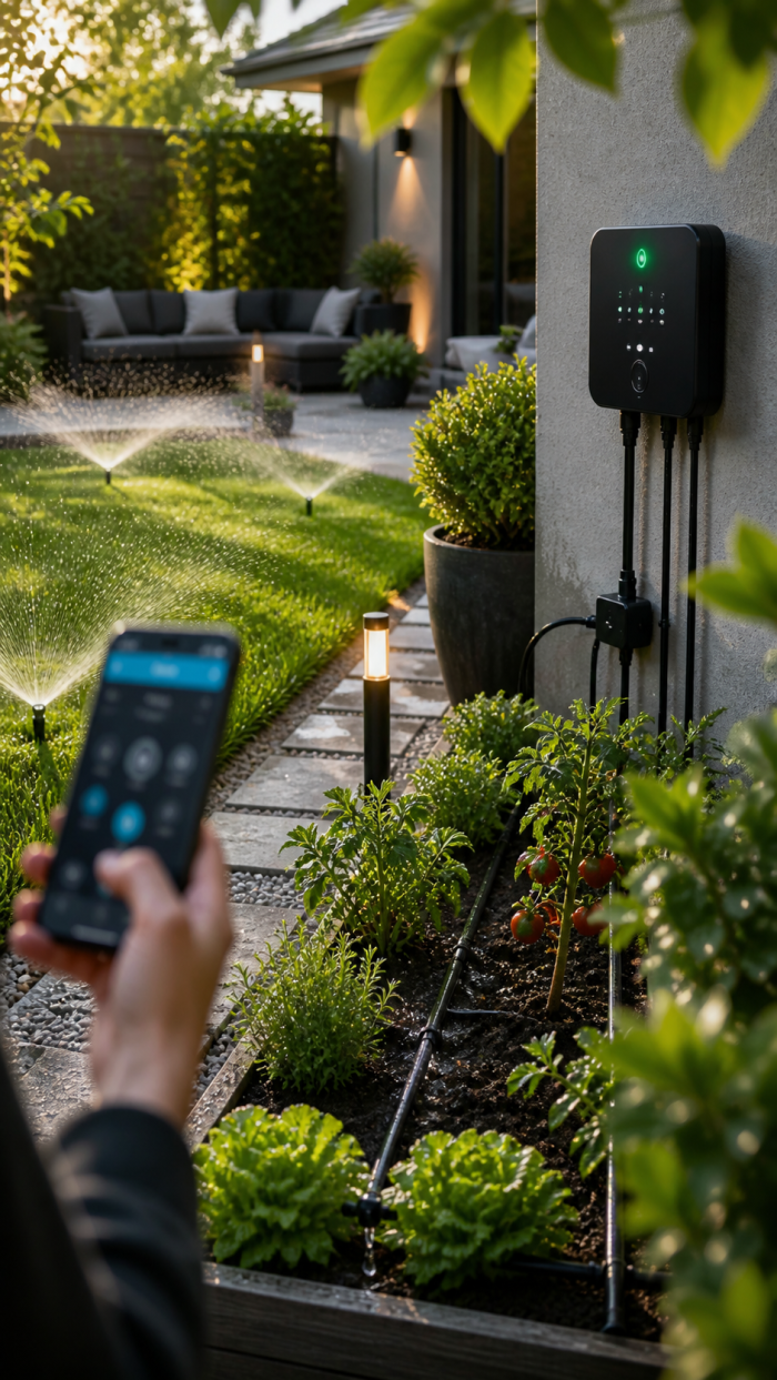 Platz 3 Bewässerungssystem Garten smart automatisiert für maximale Kontrolle