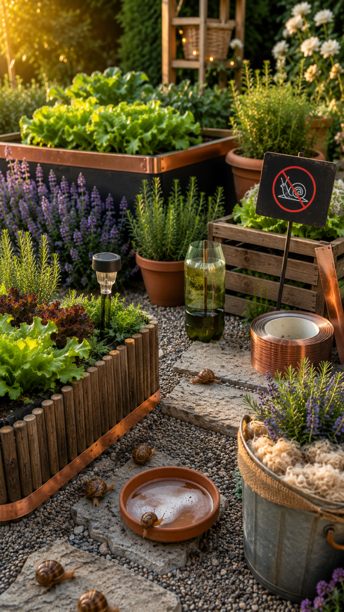 Platz 3 Smarte DIY Ideen für schnecken bekämpfen im modernen Garten
