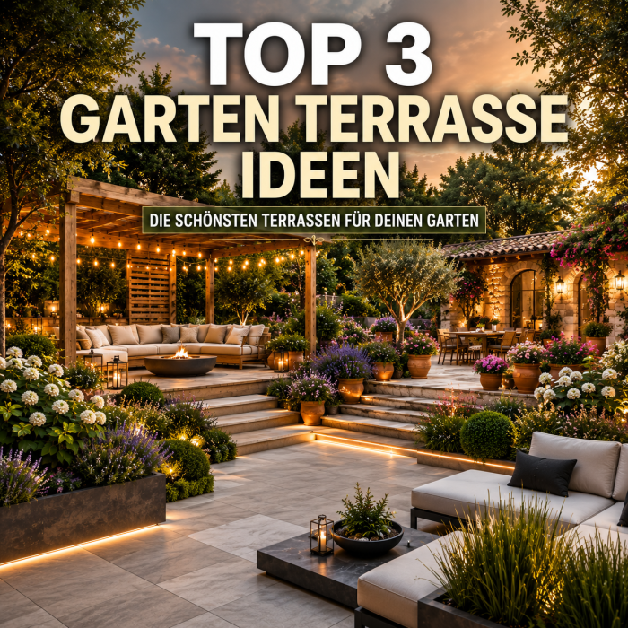 DIE SCHÖNSTEN TERRASSEN FÜR DEINEN GARTEN