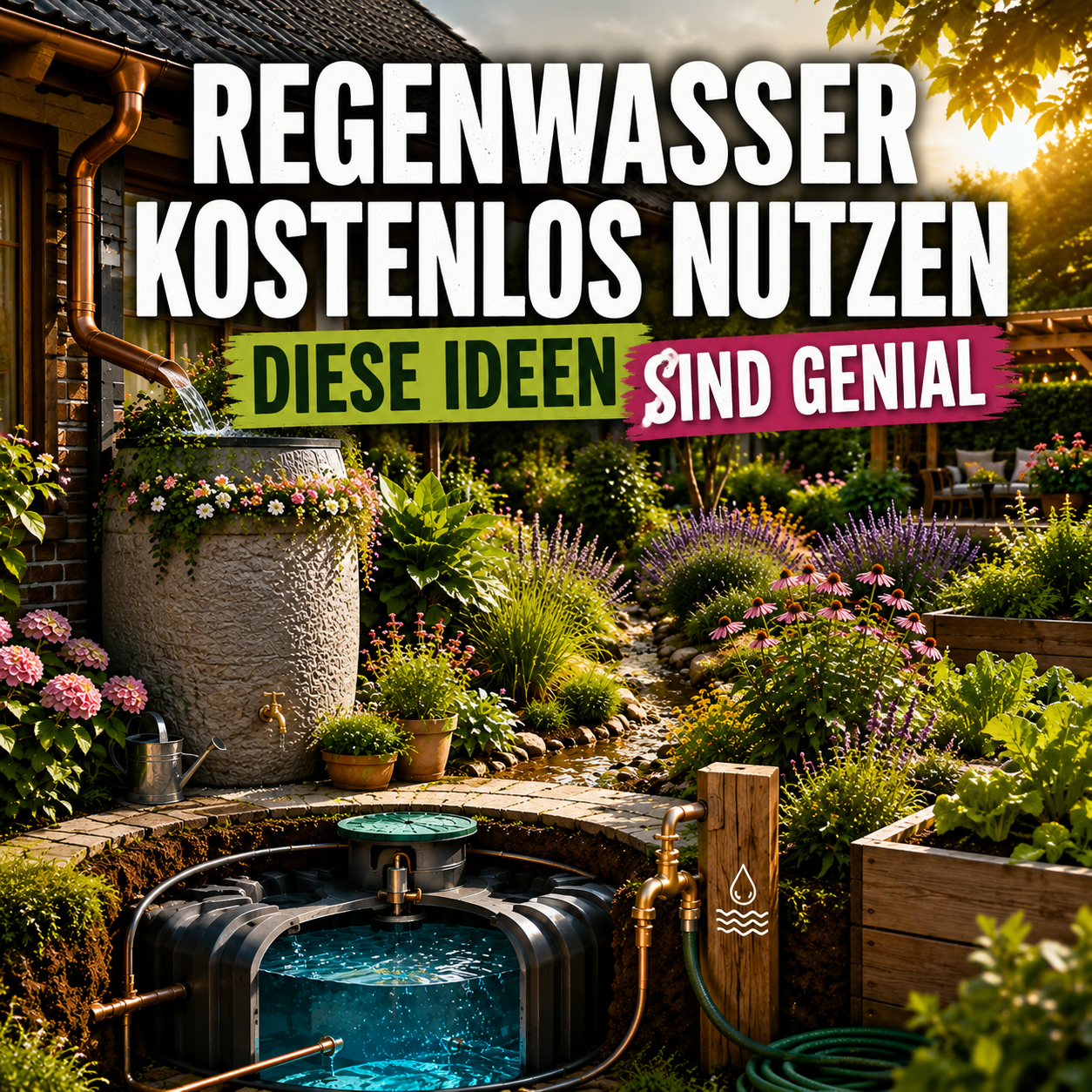 Die 3 Genialsten Regenwasser Sammeln Ideen Die Jeder Gartenbesitzer Kennen Sollte Die 3 Genialsten Regenwasser Sammeln Ideen Die Jeder Gartenbesitzer Kennen Sollte