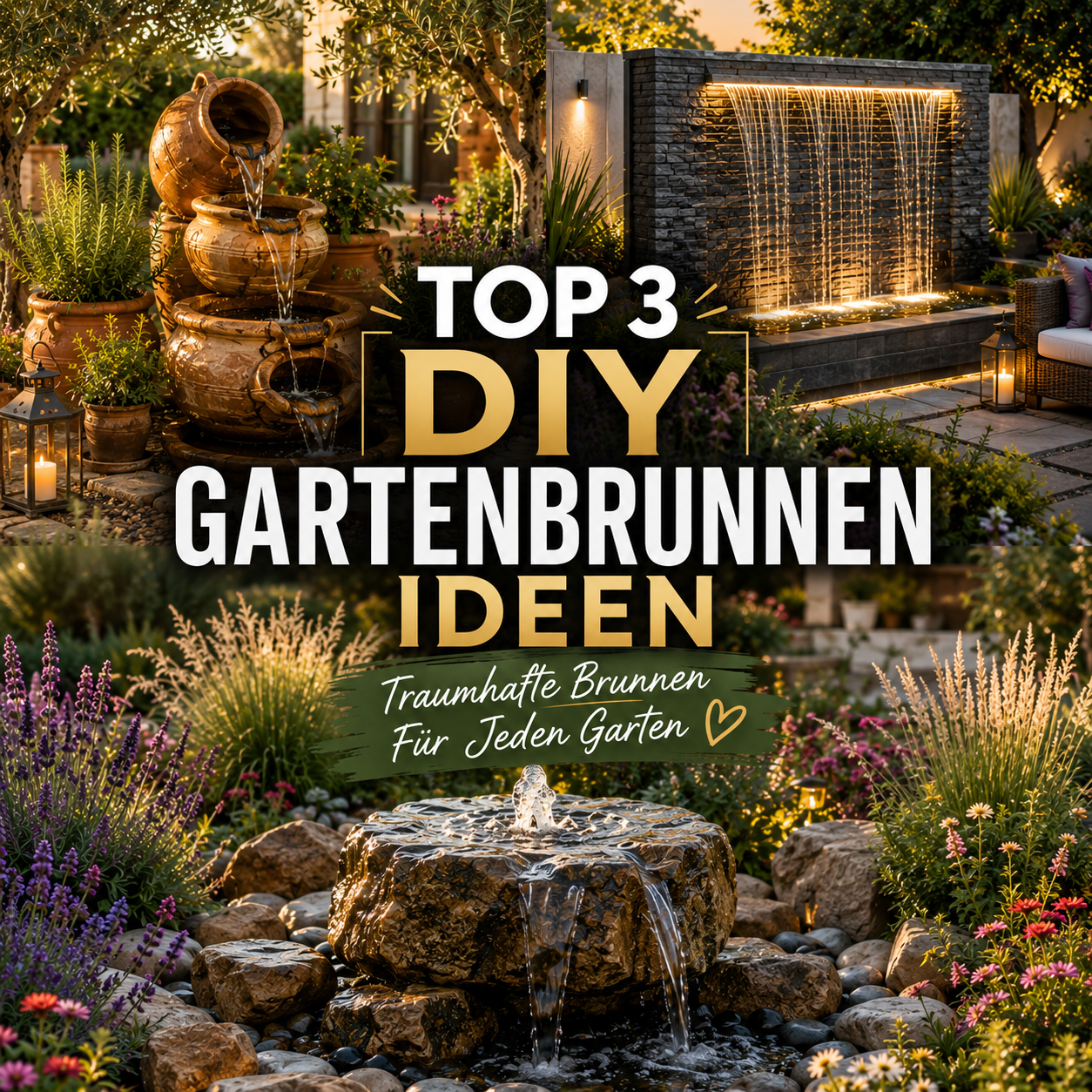 Die 3 Kreativsten DIY Gartenbrunnen Ideen Die Deinen Garten Sofort Verwandeln