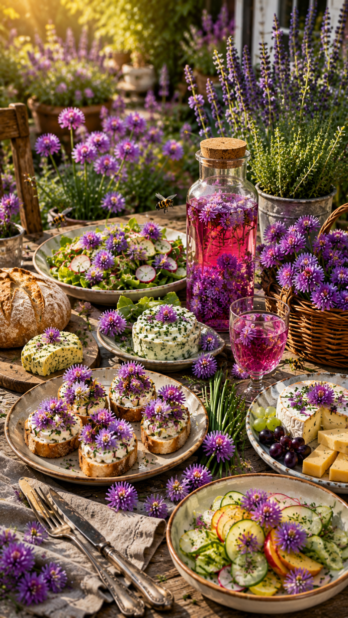 Platz 2 Schnittlauchblüten Als Geheimzutat Für Gourmet Gerichte 🍽️✨