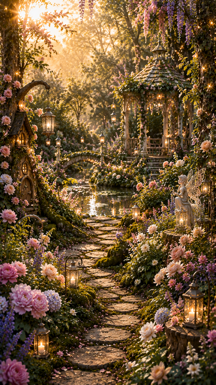 Platz 3 Der Feen märchen garten voller Magie und Fantasie