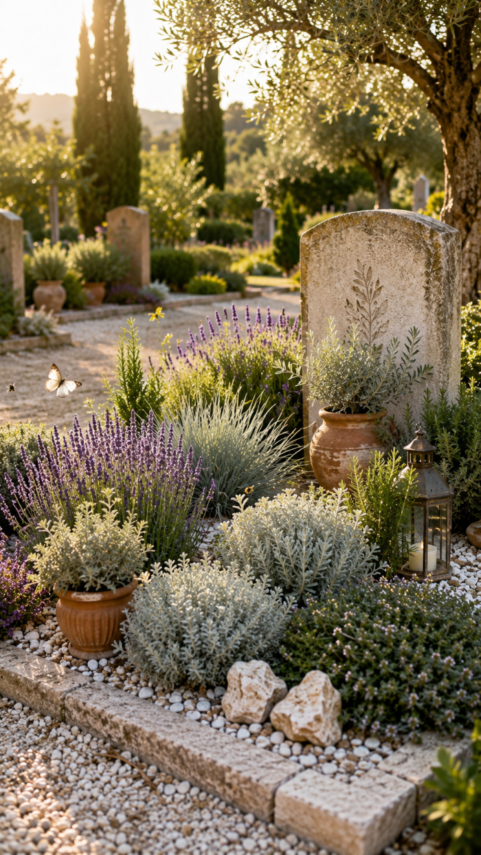 Platz 3 Grab Sommer Bepflanzen Mit Mediterranen Pflanzen