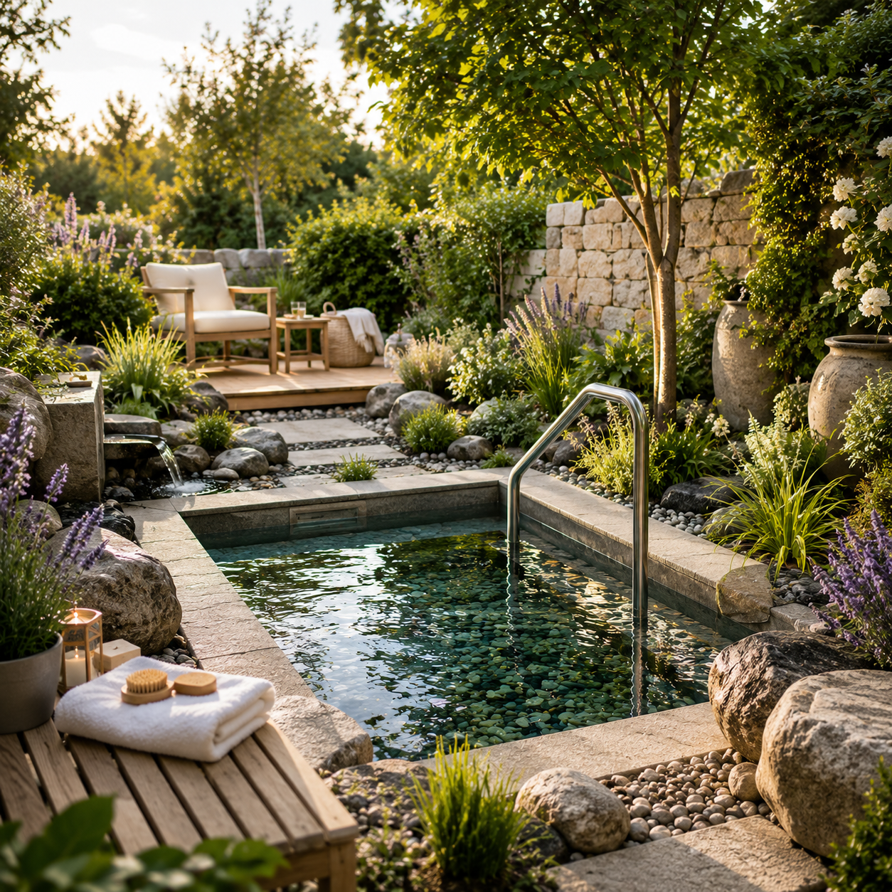 Die 3 besten Kneippbecken Garten Ideen die jeden Außenbereich in eine Wellnessoase verwandeln
