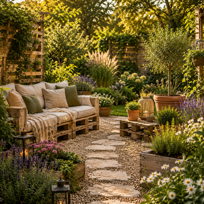 Die 3 schönsten Garten gestalten mit wenig Geld Ideen die aussehen wie vom Profi