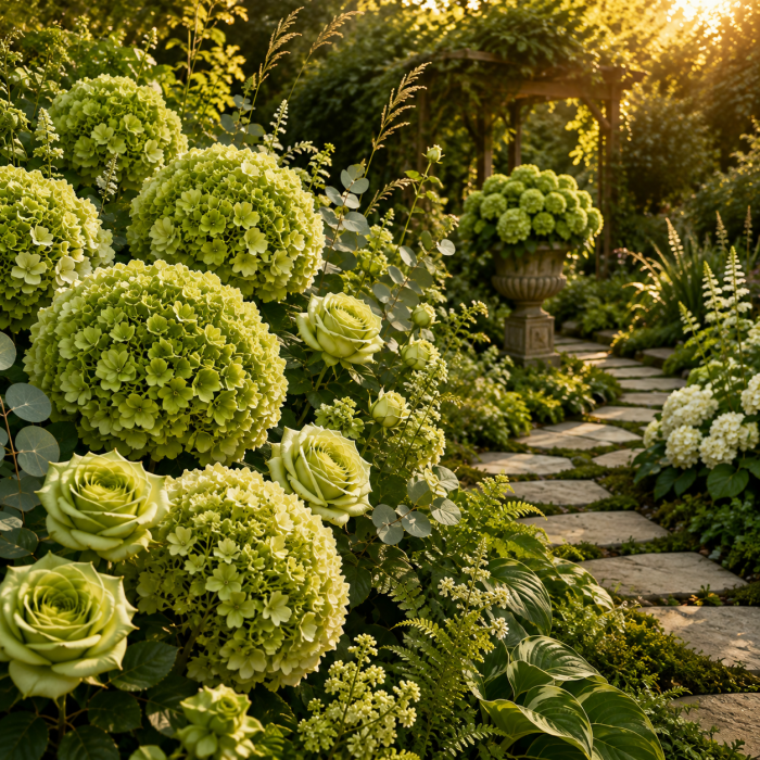 Die 3 schönsten Green Flower Ideen die deinen Garten außergewöhnlich wirken lassen