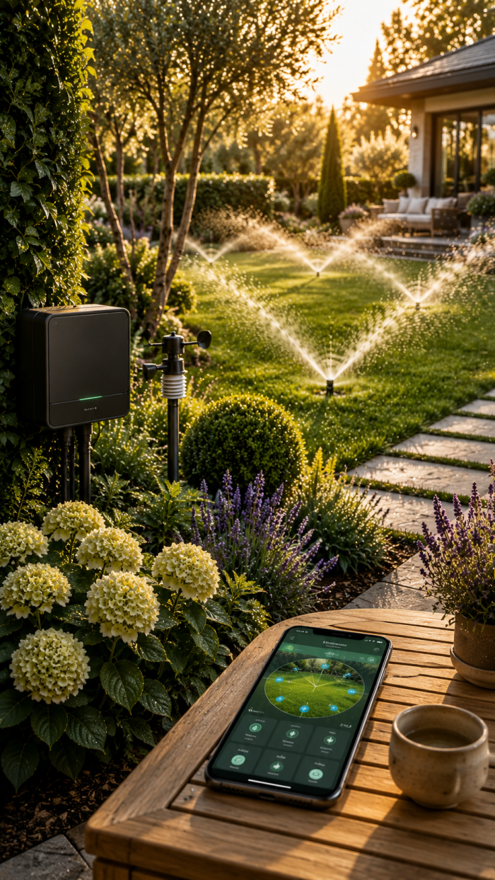 🥈 Platz 2 Smarte Sprinkleranlage Garten mit App Steuerung