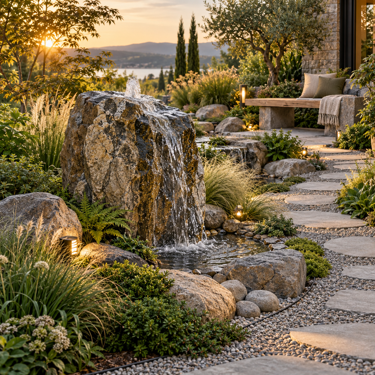 Quellstein Garten Die 3 schönsten Ideen die deinen Garten sofort hochwertiger wirken lassen
