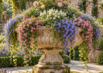 Brunnen im Garten bepflanzen Die 3 schönsten Ideen die aus alten und modernen Gartenbrunnen echte Hingucker machen