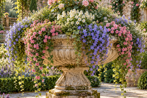 Brunnen im Garten bepflanzen Die 3 schönsten Ideen die aus alten und modernen Gartenbrunnen echte Hingucker machen