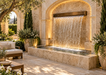 Die Top 3 Wandbrunnen Garten Ideen die selbst kleine Außenbereiche in luxuriöse Wohlfühloasen verwandeln
